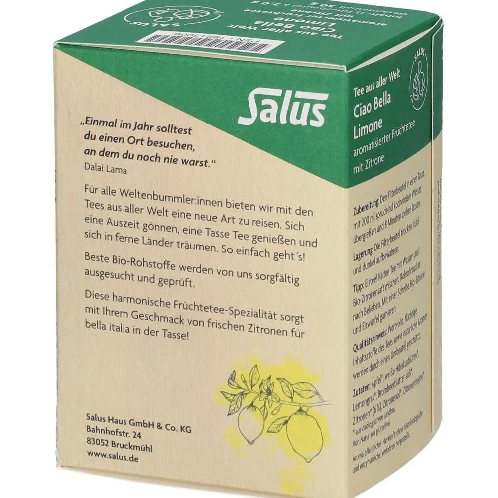 ® Tee aus aller Welt Ciao Bella Limone|Salus