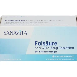 SANAVITA Folsäure 5 mg><noscript><img width=