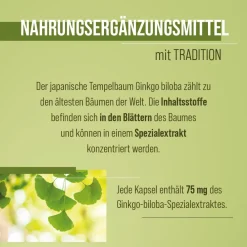 Ginkgo-Kapseln|Sanct Bernhard Best