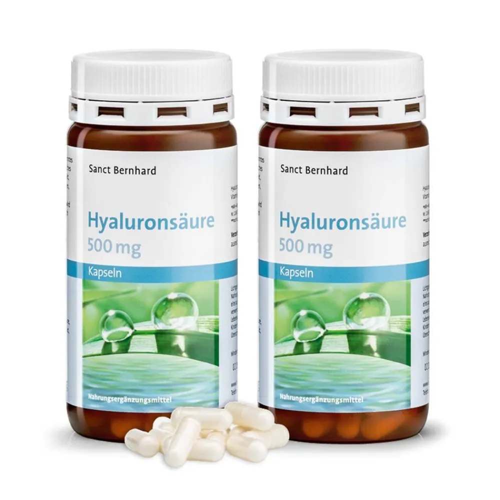 Hyaluronsäure-Kapseln 500 mg|Sanct Bernhard Best