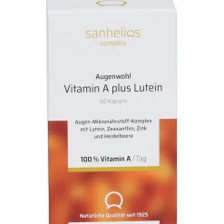 Augenwohl Vitamin A plus Lutein|Sanhelios Clearance