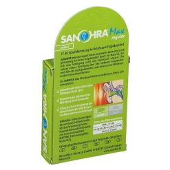 Sanohra® Max Gehörschutzstöpsel für Erwachsene|