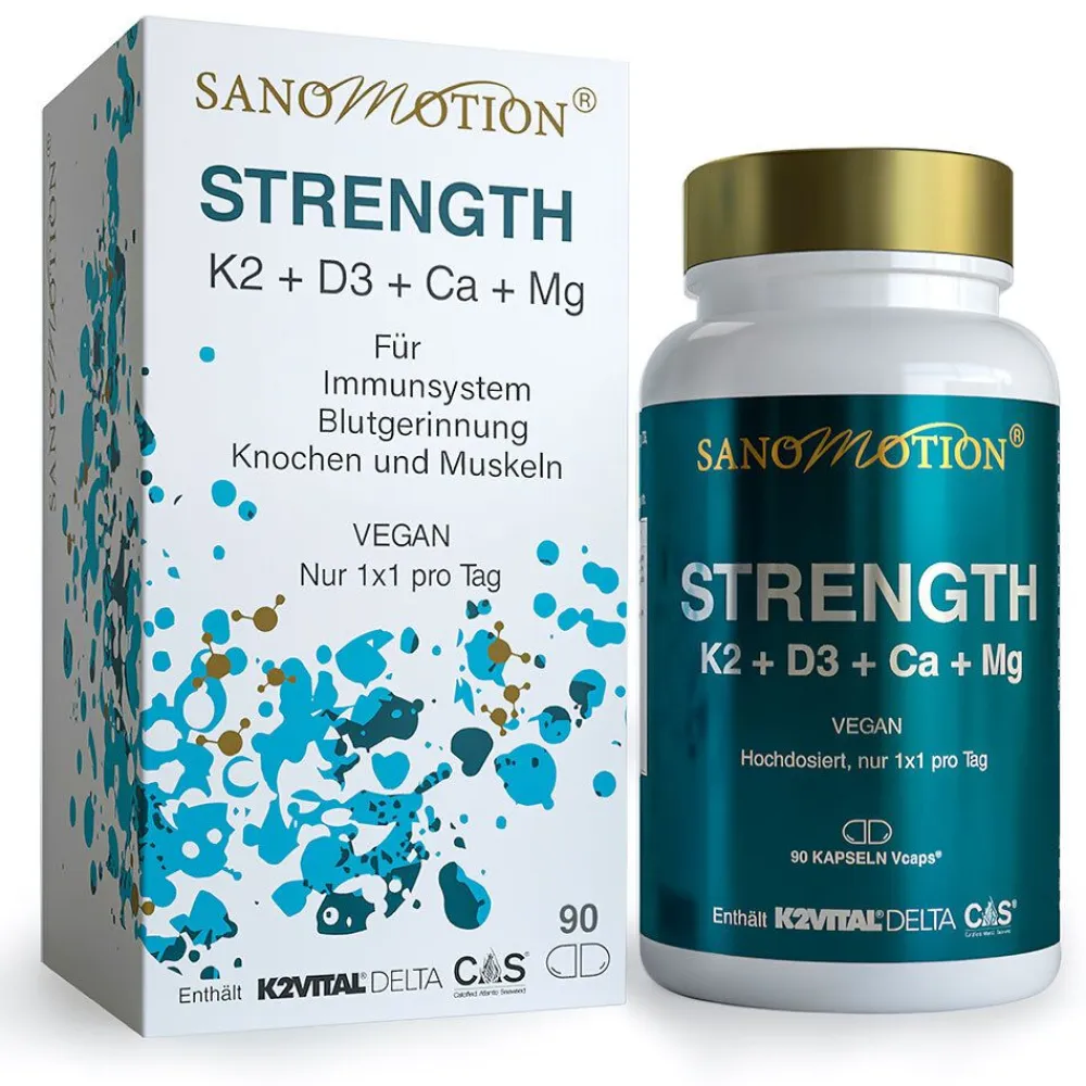 SANOMOTION® STRENGTH K2+D3+Ca+Mg| Hot