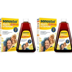 Sanostol Multi-Vitamine mit Vitamin C und D zur Unterstützung der normalen Funktion des Immunsystems> Discount