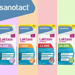 Laktase direkt 7.000 Mini Tabletten|sanotact