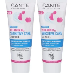 SANTE® Vitamin B12 Sensitive Care Zahngel – fluoridfrei, ohne Titandioxid> New