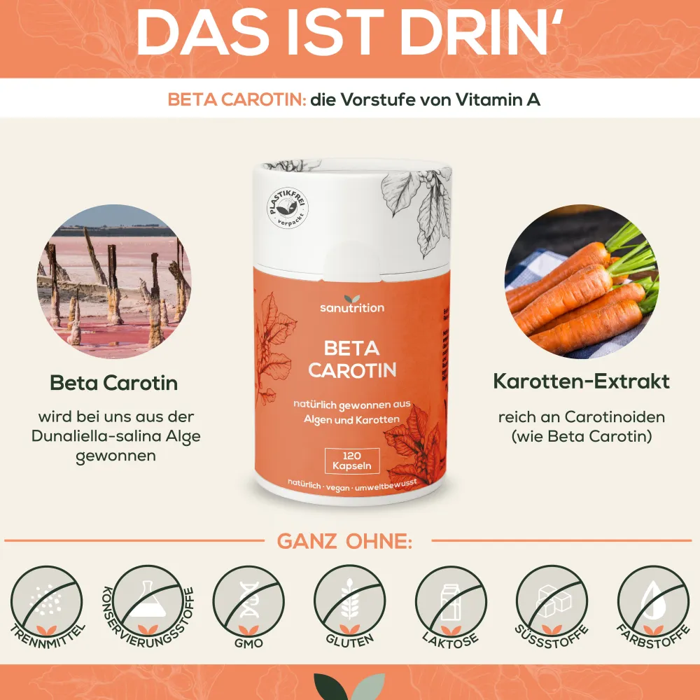 ® - Beta Carotin 30 mg>sanutrition Sale