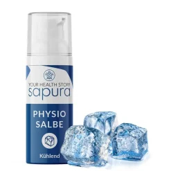 ® Physio Kühlgel/Sportsalbe mit Menthol & Aloe Vera|sapura New