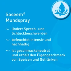 Saseem Mundspray - der Speichelersatz bei Mundtrockenheit| Online