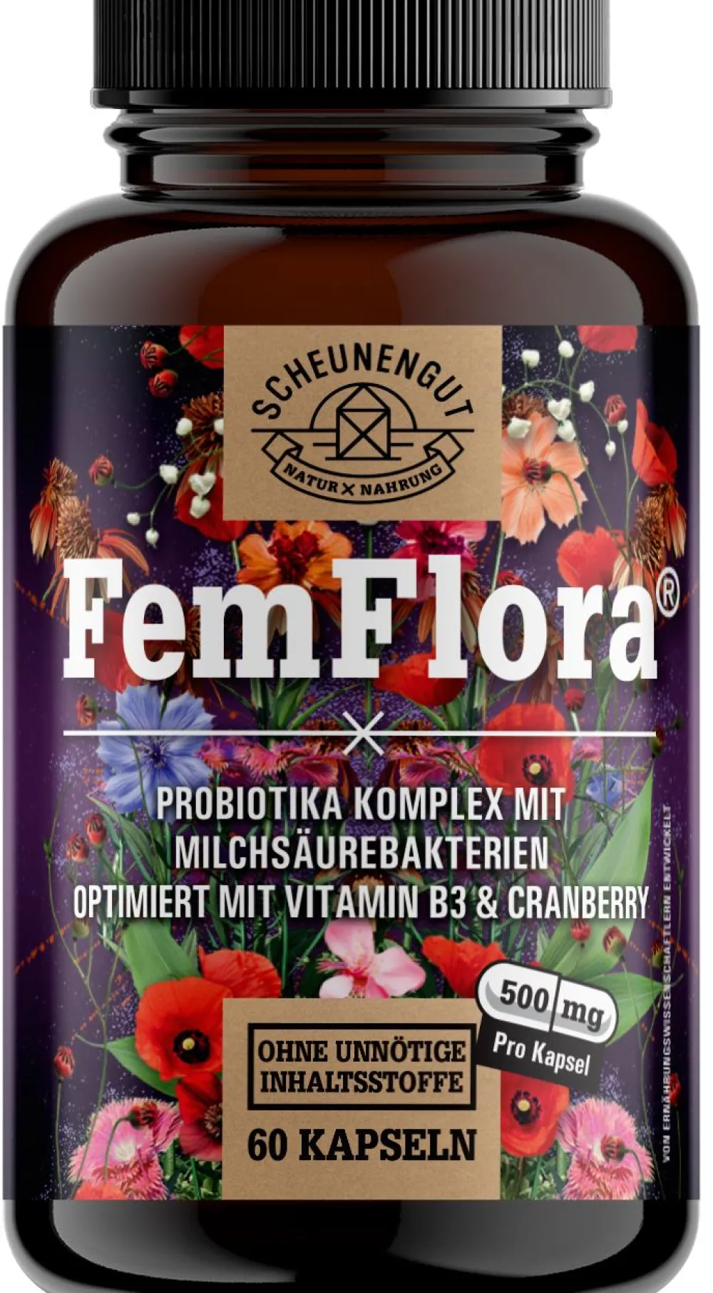 ® FemFlora® | Intimflora Komplex mit 7 Milchsäurebakterien | auch für den Akutfall>SCHEUNENGUT