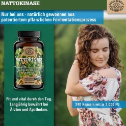 ® Nattokinase 20.000 FU/g | pflanzliche Fermentation, 100% rein & vegan><noscript><img width=