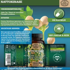 ® Nattokinase 20.000 FU/g | pflanzliche Fermentation, 100% rein & vegan><noscript><img width=