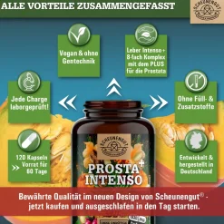 ® PROSTA INTENSO+ | Kürbiskern, Sägepalme, afrikanischer Pflaumenbaum | starker Komplex><noscript><img width=