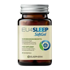Schlafkapseln mit Melatonin und GABA für besseren Schlaf | EU4SLEEP - Eusphera| Hot
