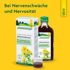 ® naturreiner Heilpflanzensaft Johanniskraut|Schoenenberger Best