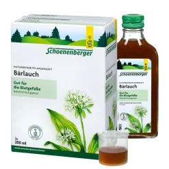 ® naturreiner Pflanzensaft Bärlauch|Schoenenberger Hot