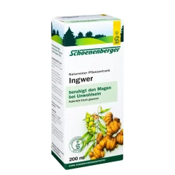 ® naturreiner Pflanzentrunk Ingwer|Schoenenberger