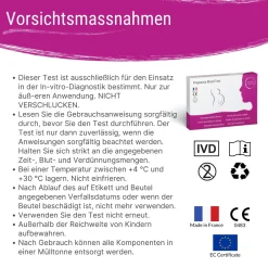 Schwangerschaftstest Blut – hCG Bluttest für Zuhause zur frühen Erkennung – Patris Health®| Sale