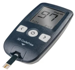 SD CodeFree Blutzuckermessgerät und Blutzuckerteststreifen| Outlet