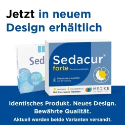 Sedacur forte bei Einschlafstörungen & Unruhezuständen| Hot