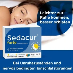 Sedacur forte bei Einschlafstörungen & Unruhezuständen| Hot