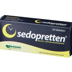 Sedopretten® 50 mg><noscript><img width=