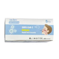 Sejoy SARS-CoV-2 Antigen Selbsttest-Kit für Laien, Covid-19 - Corona Test + Gratis Nanovio FFP2| Discount