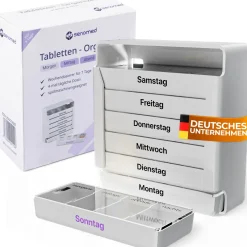 Senomed - Tablettenbox  - Wochendosierer für 7 Tage| Outlet
