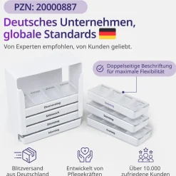 Senomed - Tablettenbox  - Wochendosierer für 7 Tage| Outlet
