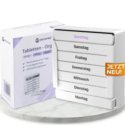 Senomed - Tablettenbox  - Wochendosierer für 7 Tage| Outlet