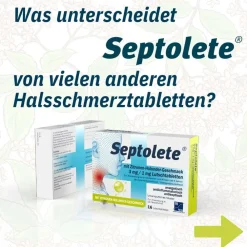 Septolete Zitrone-Holunder: Die innovative Lösung bei Halsschmerzen| New