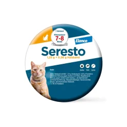 Halsband für Katzen gegen Zecken und Flöhe, wirkt abtötend und repellierend  bis zu 7-8 Monate>Seresto Online