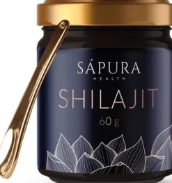 Shilajit Resin Mumijo Shilajit Harz + Dosierlöffel  **60g**  MIT 78% FULVIN + 12% HUMINSÄURE|sapura Online