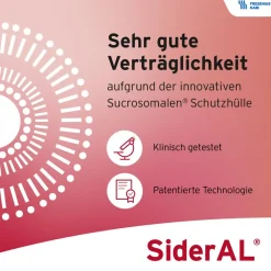 SiderAL® Eisen 14mg Cola mit Vitamin C | Nahrungsergänzungsmittel bei erhöhtem Eisenbedarf in der Stillzeit & beim Sport| Hot