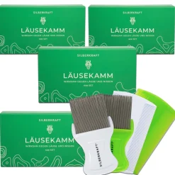 Läusekamm Set>SILBERKRAFT Best