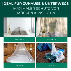 Moskitonetz mit Haken>SILBERKRAFT Outlet