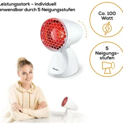 SIL 06 Infrarotlampe mit Schutzgitter><noscript><img width=
