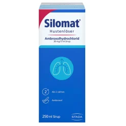 Silomat® Hustenlöser – erleichtert das Abhusten & reduziert neue Hustenattacken durch – Erdbeer-Vanille-Geschmack – für Kinder ab 2 Jahren geeignet>Ambroxol Online