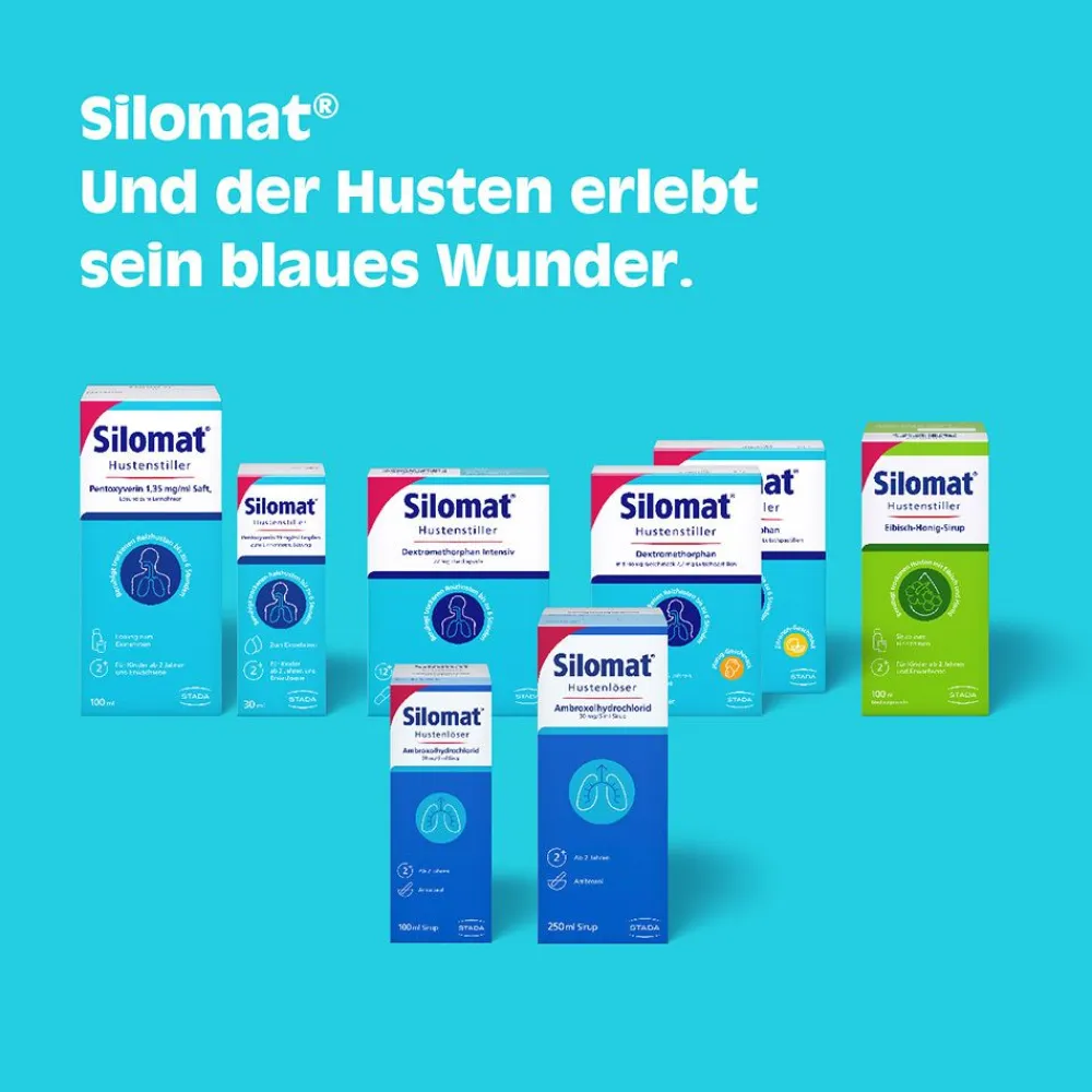 Hustenstiller Eibisch-Honig-Sirup, pflanzlich gegen Reizhusten>Silomat Online