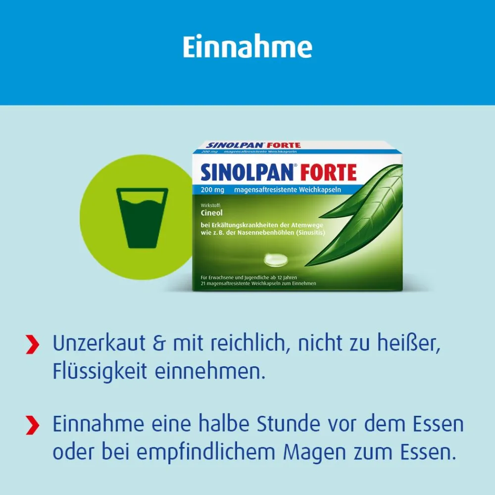 Sinolpan® forte 200 mg magensaftresistente Weichkapseln> Outlet