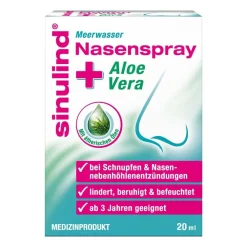Sinulind Meerwasser Nasenspray + Aloe Vera| Best