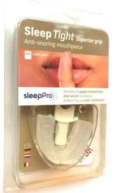 SleepPro Sleep Tight Anti-Schnarchschiene für Einsteiger, mit vergrößertem Atemloch| Sale
