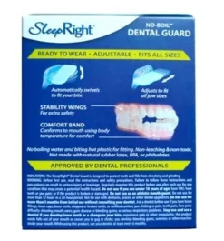 SleepRight Dura-Comfort Dental Guard Knirschschiene gegen starkes Zähneknirschen| Hot
