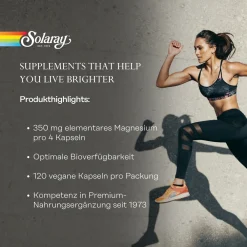 Solaray Magnesium Glycinat 350| New