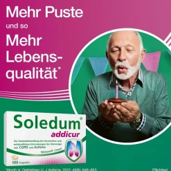 ® addicur zur Zusatzbehandlung bei COPD und Asthma|Soledum Discount