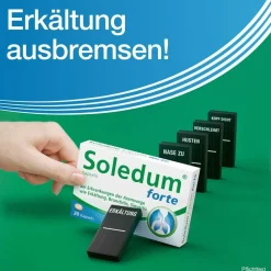 ® forte  Kapseln bei Erkältung, Bronchitis & Sinusitis|Soledum