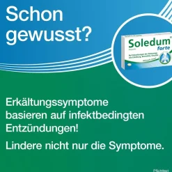 ® forte  Kapseln bei Erkältung, Bronchitis & Sinusitis|Soledum