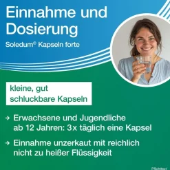 ® forte  Kapseln bei Erkältung, Bronchitis & Sinusitis|Soledum Hot