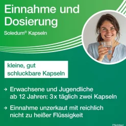 Soledum® Kapseln bei Erkältung, Bronchitis & Sinusitis|Soledum Kapseln Clearance
