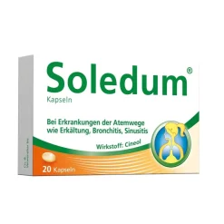 ® Kapseln junior bei Erkältung, Bronchitis & Sinusitis>Soledum Hot